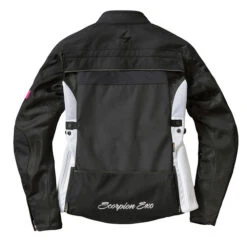 Scorpion Cargo Air Women's Jacket -Motorcycle Helmet Store scorpion exo womens cargo air womens jacket white layflat back 44117.1664239385