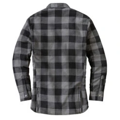 Scorpion Covert Moto Women's Flannel Shirt -Motorcycle Helmet Store scorpion exo womens covert flannel black grey flat rear 45768.1664541843