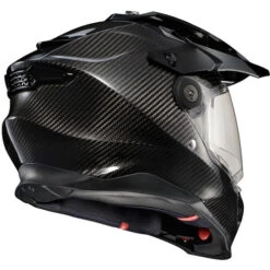Scorpion EXO XT9000 Carbon Helmet -Motorcycle Helmet Store scorpion exo xt9000 carbon helmet gloss black back right 71694.1678425197