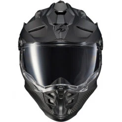 Scorpion EXO XT9000 Carbon Helmet -Motorcycle Helmet Store scorpion exo xt9000 carbon helmet matte black front 27816.1678425304