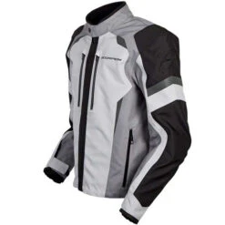Scorpion Optima Jacket -Motorcycle Helmet Store scorpion optima jacket grey side 94549.1596608756