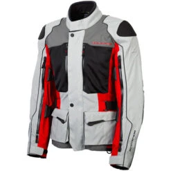 Scorpion Yosemite Jacket -Motorcycle Helmet Store scorpion yosemite jacket grey red 86338.1573529242