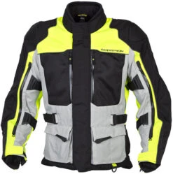 Scorpion Yosemite Jacket -Motorcycle Helmet Store scorpion yosemite jacket hi vis front 62342.1573529197