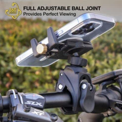 SCOSCHE TerraClamp Cradle Quick Release Handlebar Phone Mount -Motorcycle Helmet Store scosche terraclamp cradle quick release handlebar phone mount adjustable ball joint 94749.1658319414
