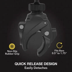 SCOSCHE TerraClamp Cradle Quick Release Handlebar Phone Mount -Motorcycle Helmet Store scosche terraclamp cradle quick release handlebar phone mount base 10284.1658319350