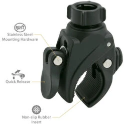 SCOSCHE TerraClamp MagicMount Pro Quick Release Phone Mount -Motorcycle Helmet Store scosche terraclamp magicmount pro quick release phone mount base features 11848.1658318836