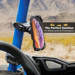 SCOSCHE TerraClamp MagicMount Pro Quick Release Phone Mount -Motorcycle Helmet Store scosche terraclamp magicmount pro quick release phone mount on bike 53588.1658318845