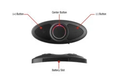 Sena RC3 3 Button Remote Control 11 Sena RC3 3 Button Remote Control -Motorcycle Helmet Store sena rc 3 handlebar remote product details 45366.1513316474