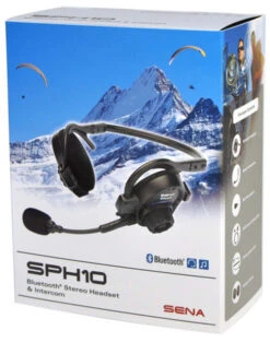 Sena SPH10 Bluetooth Stereo Headset And Intercom -Motorcycle Helmet Store sena sph10 headset box 59210.1492051574