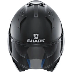 Shark Evo-One 2 Blank Helmet -Motorcycle Helmet Store shark evo one 2 blank helmet matte black front open 14290.1627175918