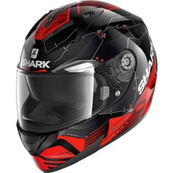 Shark Ridill 1.2 Mecca Helmet -Motorcycle Helmet Store shark ridill 1.2 mecca helmet black red silver front left 59583.1627078828