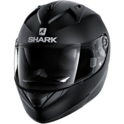 Shark Ridill Blank Helmet -Motorcycle Helmet Store shark ridill blank helmet matte black front left 61479.1627078102