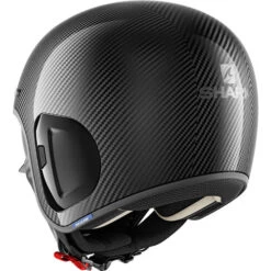 Shark S-Drak 2 Carbon Skin Helmet -Motorcycle Helmet Store shark s drak 2 carbon skin helmet black back left 46576.1627079616