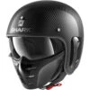 Shark S-Drak 2 Carbon Skin Helmet -Motorcycle Helmet Store shark s drak 2 carbon skin helmet black front left 78943.1627079609