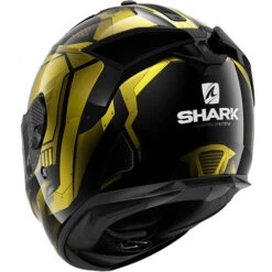 Shark Spartan GT Replikan Helmet -Motorcycle Helmet Store shark spartan gt replikan helmet chrome gold back left 29130.1627157847