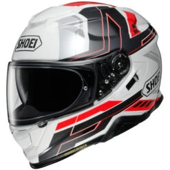 Shoei GT-Air II Aperture Helmet -Motorcycle Helmet Store shoei gt air 2 aperture helmet tc 6 red black white left 30092.1646349275