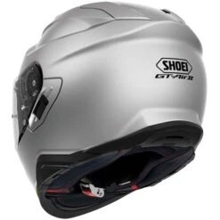 Shoei GT-Air II Helmet -Motorcycle Helmet Store shoei gt air 2 helmet solid light silver back 68795.1550098711