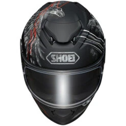 Shoei GT-Air II Ubiquity Helmet -Motorcycle Helmet Store shoei gt air 2 ubiquity helmet tc 9 black red silver front 27496.1646349256
