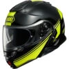 Shoei Neotec 2 Separator Helmet -Motorcycle Helmet Store shoei neotec 2 separator helmet tc 3 black hi viz yellow 88175.1601530336