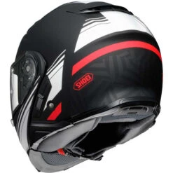 Shoei Neotec 2 Separator Helmet -Motorcycle Helmet Store shoei neotec 2 separator helmet tc 5 black white red back 43376.1601530353
