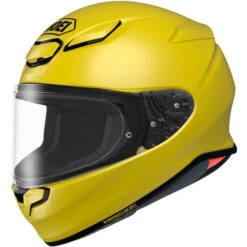 Shoei RF-1400 Helmet Solid -Motorcycle Helmet Store shoei rf 1400 helmet solid yellow 47032.1608901225