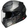 Shoei RF-1400 MM93 Rush Helmet -Motorcycle Helmet Store shoei rf 1400 mm93 rush helmet tc 5 black grey silver 45765.1674208334