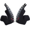 Shoei RF-SR Cheek Pads -Motorcycle Helmet Store shoei rf sr cheek pad set 33307.1601684714