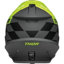 Thor Sector Birdrock Helmet -Motorcycle Helmet Store thor sector birdrock helmet gray acid back 31052.1652860419