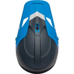 Thor Sector Chev Helmet -Motorcycle Helmet Store thor sector chev helmet blue light gray top 41329.1652811964