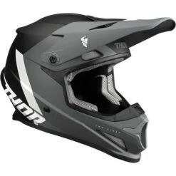 Thor Sector Chev Helmet -Motorcycle Helmet Store thor sector chev helmet gray black 46104.1652812021