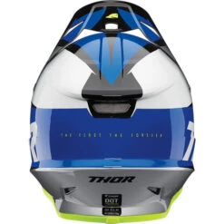 Thor Sector Fader Helmet -Motorcycle Helmet Store thor sector fader helmet blue black back 55670.1597553442