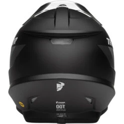 Thor Sector Runner MIPS Helmet -Motorcycle Helmet Store thor sector runner mips helmet black white back 46842.1652528150