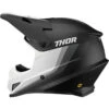 Thor Sector Runner MIPS Helmet -Motorcycle Helmet Store thor sector runner mips helmet black white left 48100.1698973472