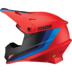Thor Sector Runner MIPS Helmet -Motorcycle Helmet Store thor sector runner mips helmet red blue left 67758.1698973479