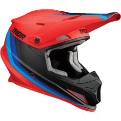 Thor Sector Runner MIPS Helmet -Motorcycle Helmet Store thor sector runner mips helmet red blue right 16530.1652528239