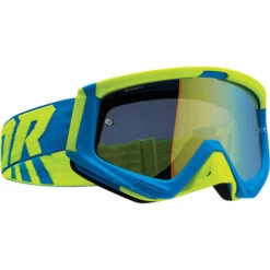 Thor Sniper Goggles -Motorcycle Helmet Store thor sniper goggle blue flo acid 59268.1597899673