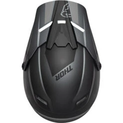 Thor Sector Split MIPS Youth Helmet -Motorcycle Helmet Store thor youth sector split mips helmet charcoal black top 45927.1652802635