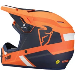 Thor Sector Split MIPS Youth Helmet -Motorcycle Helmet Store thor youth sector split mips helmet orange navy left 70920.1652802712