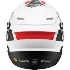 Thor Sector Split MIPS Youth Helmet -Motorcycle Helmet Store thor youth sector split mips helmet white black back 51588.1652802612