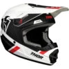 Thor Sector Split MIPS Youth Helmet -Motorcycle Helmet Store thor youth sector split mips helmet white black right 95310.1652802603