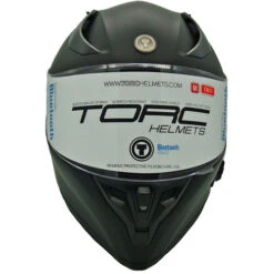 Torc T15B Helmet Solids -Motorcycle Helmet Store torc t 15b solid matte black front 26448.1578467377
