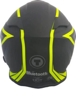 Torc T28B Vapor Helmet -Motorcycle Helmet Store torc t 28b vapor helmet hi viz yellow back 00756.1530854552