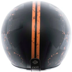 Torc T50 Route 66 Finale Helmet Flat Black -Motorcycle Helmet Store torc t 50 helmet finale back 17248.1530258743