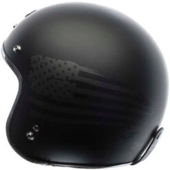 Torc T50 Route 66 Flag Helmet -Motorcycle Helmet Store torc t 50 helmet flag flat black back 50422.1530269968