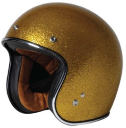Torc T50 Route 66 Helmet Gold Flake