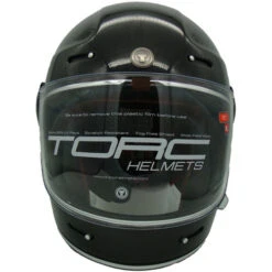 Torc T1 Carbon Helmet Solids -Motorcycle Helmet Store torc t1 carbon helmet gloss black front 31496.1578466271