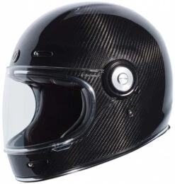 Torc T1 Carbon Helmet Solids -Motorcycle Helmet Store torc t1 carbon helmet gloss black left 43012.1564702265