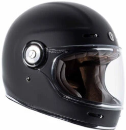 Torc T1 Retro Helmet Solid -Motorcycle Helmet Store torc t1 helmet flat black right 89503.1520434700
