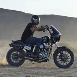 Torc T1 Retro Helmet Solid -Motorcycle Helmet Store torc t1 matte black on rider 2 32312.1578265999