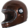 Torc T1 Retro Mega Flake Helmet -Motorcycle Helmet Store torc t1 mega flake helmet root beer left 45392.1580025269